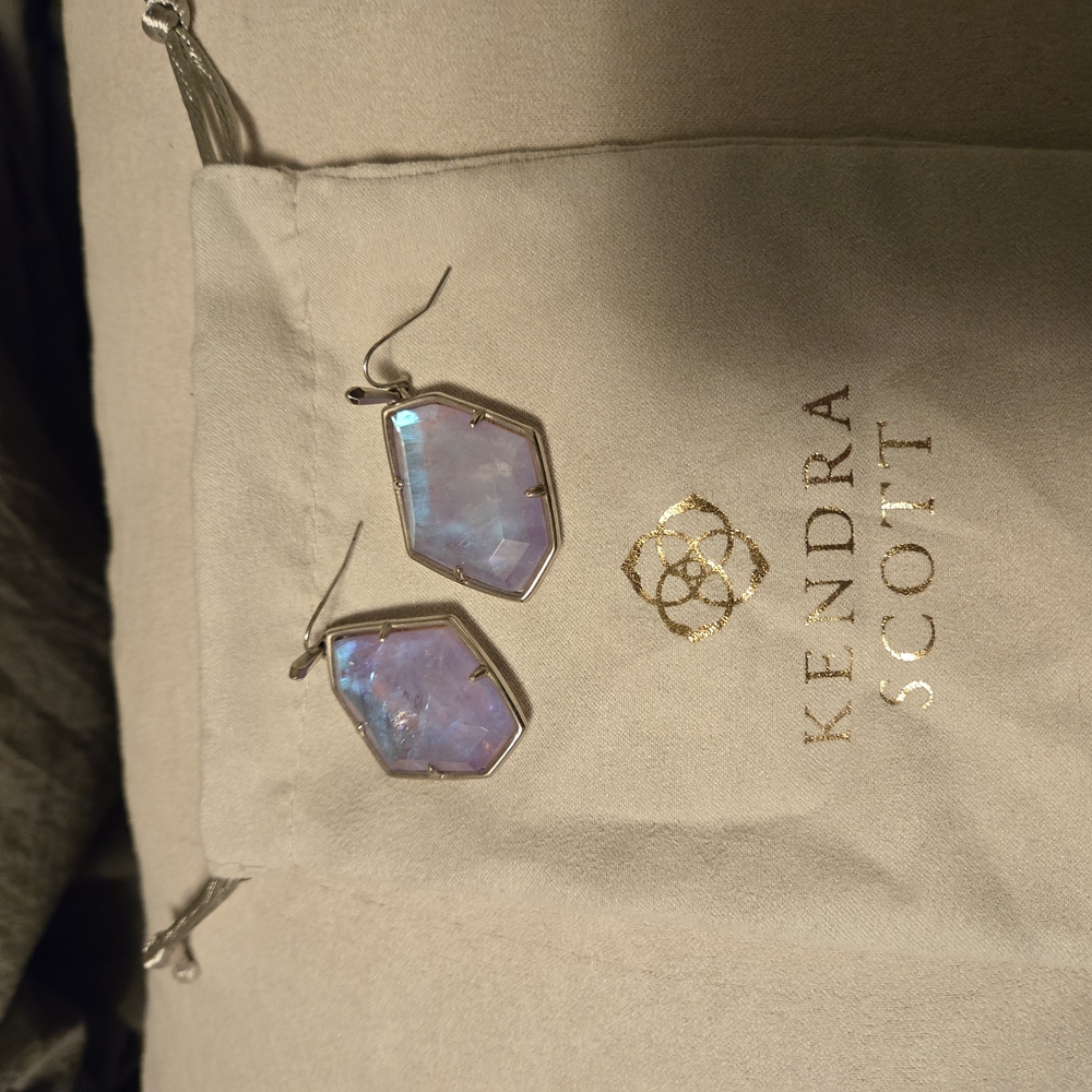 Kendra Scott Iridescent Drop Earrings